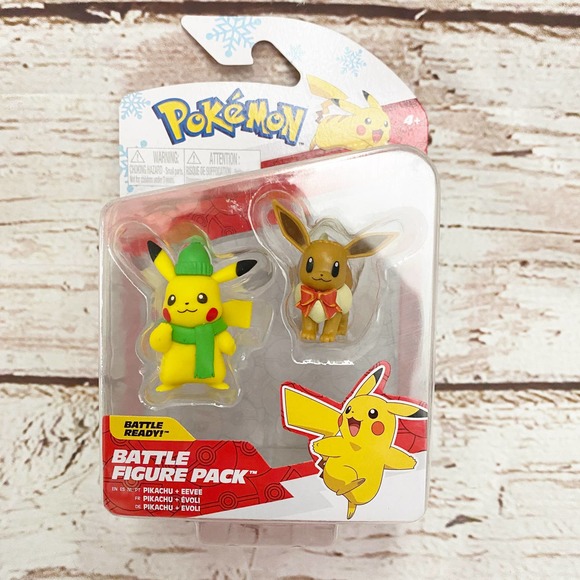 Pokemon Other - POKEMON Special Edition Holiday Battle Pack Pikachu and Eevee